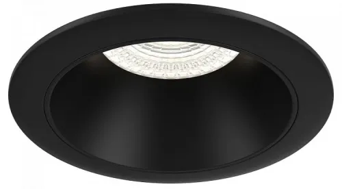 Lampa sufitowa podtynkowa oczko spot bez regulacji Maytoni DL053-01B Share GU10 8,6cm czarny Wybór klientów