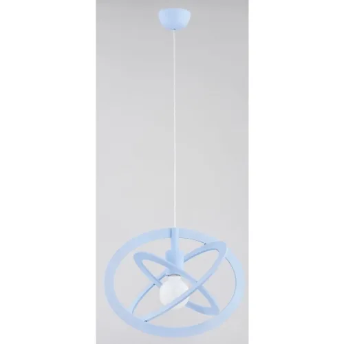 Jasno niebieska lampa wisząca galaktyka Gradi Elipse Alfa 60687 E27 90cm x 48cm x 34cm Oferta czasowa