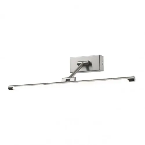 Cena promocyjna Kinkiet lampa ścienna obrazowe nad lustro srebrna podłużna Italux MB1263S Garrix LED 8W 3000K 47cm