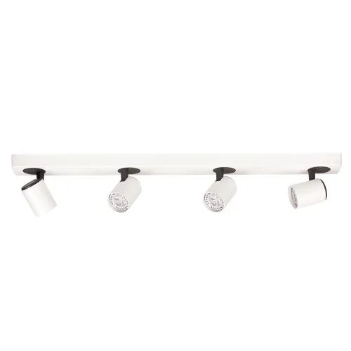 Lampa sufitowa listwa metalowa cztery reflektorki regulowane Italux SPL-3142A-4-WH Elvira 4xGU10 76cm Wysoka jakość