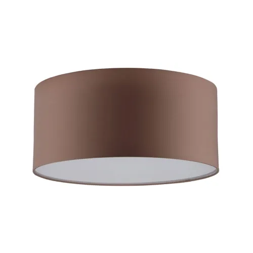 Tylko do końca tygodnia Lampa sufitowa okrągła do małych pomieszczeń brązowy abażur z tkaniny Spot-Light 4792802 Josefina LED 13W 2700K13cm x 28cm